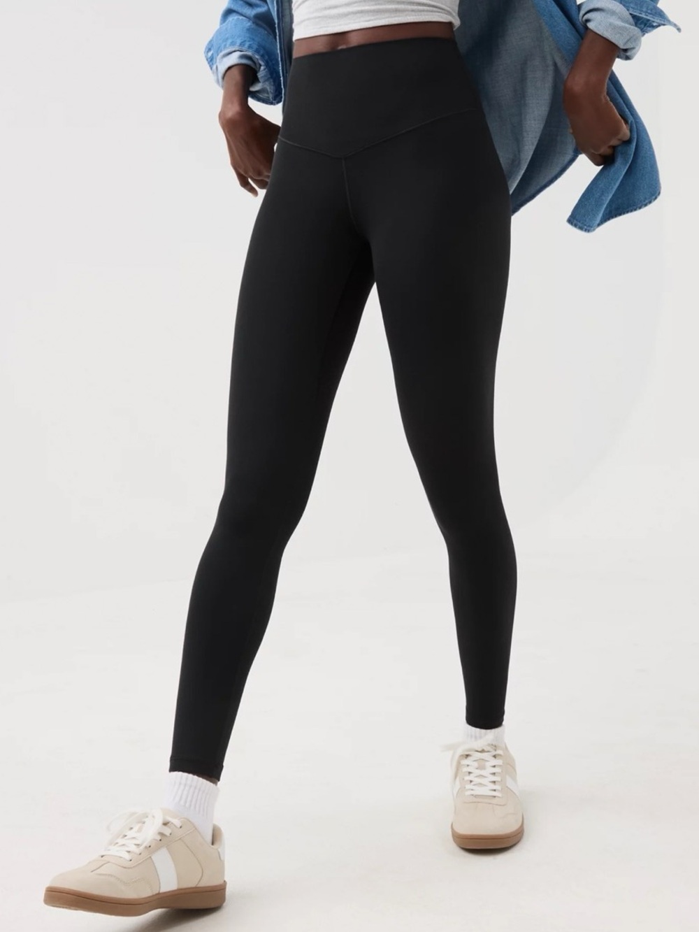 OFFLINE By Aerie Real Me High Waisted Legging True Black Bundle 7/8